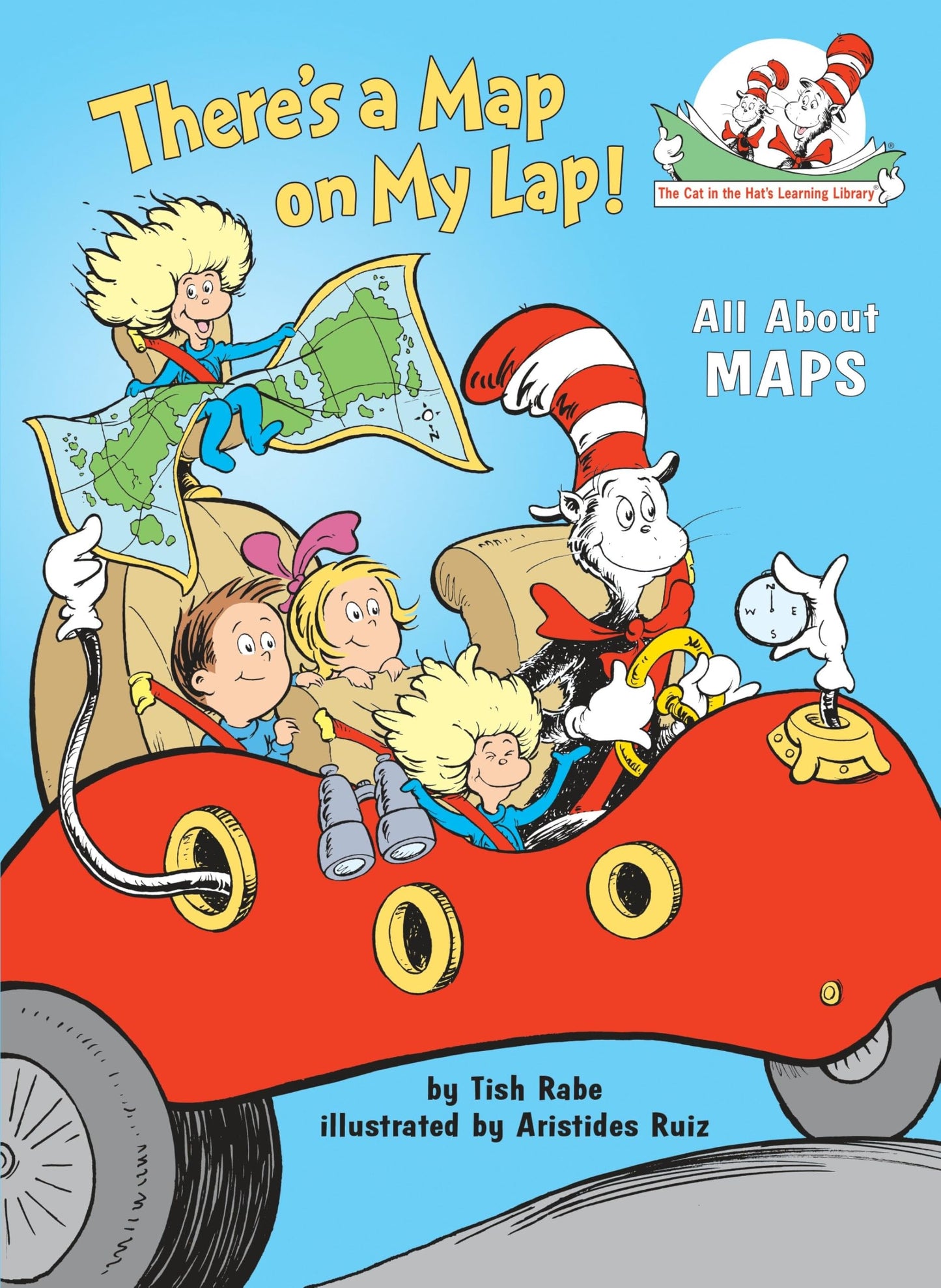 There's a Map on My Lap! All About Maps (The Cat in the Hat's Learning Library) - 8917