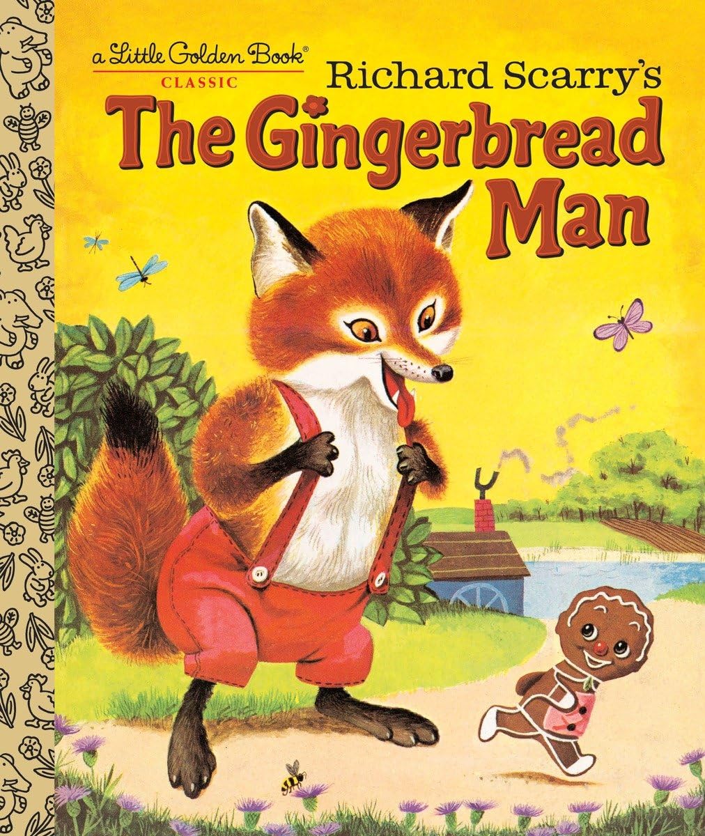 Richard Scarry's The Gingerbread Man (Little Golden Book) - 9561
