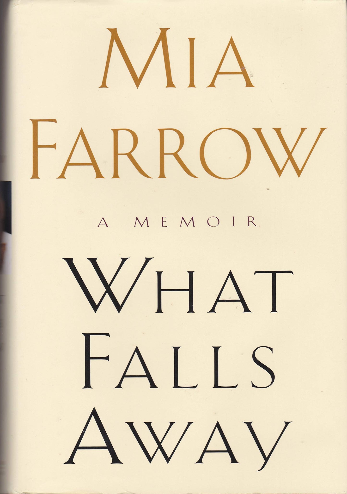 WHAT FALLS AWAY