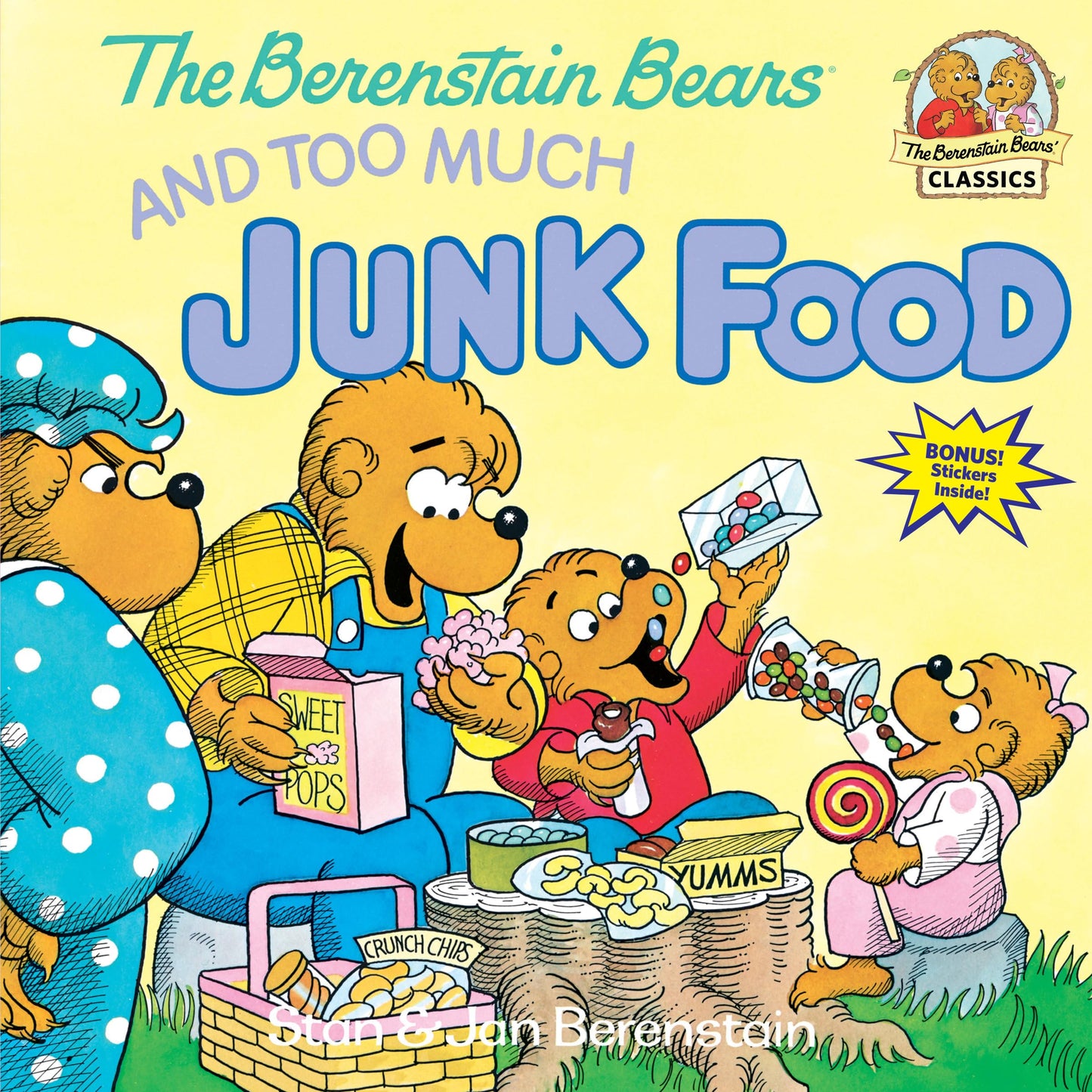 The Berenstain Bears & Too Much Junk Food - 1526