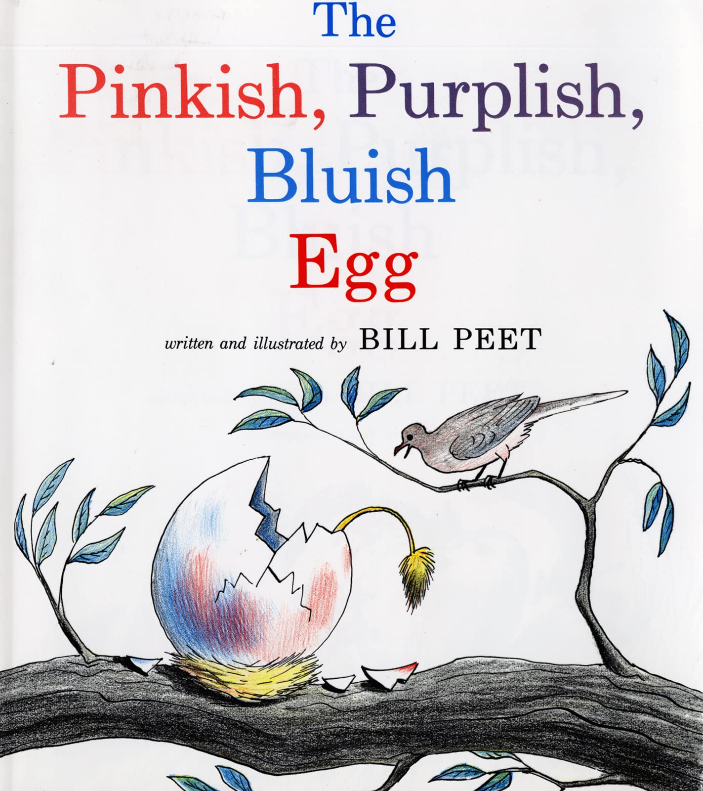 The Pinkish, Purplish, Bluish Egg (Sandpiper Books) - 2074
