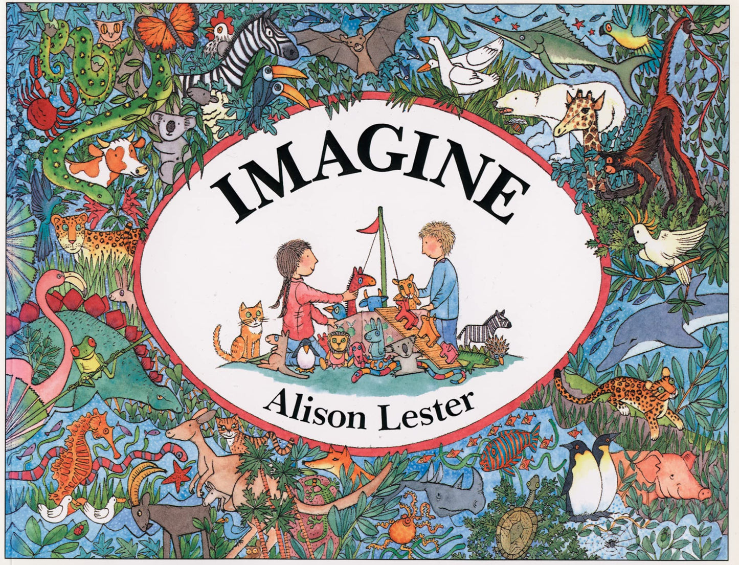 Imagine: An Intricately Detailed Picture Book About Animals from Around the World for Children (Ages 4-7)