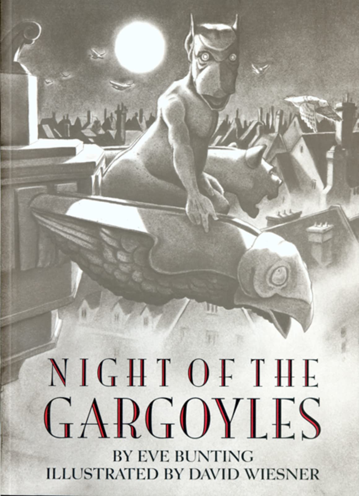 Night of the Gargoyles: A Halloween Book for Kids