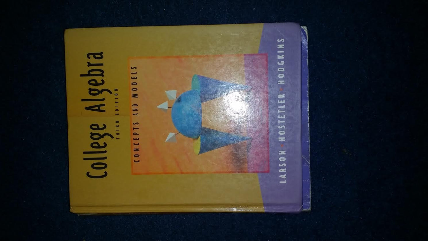 College Algebra: Concepts And Models, 3rd Edition