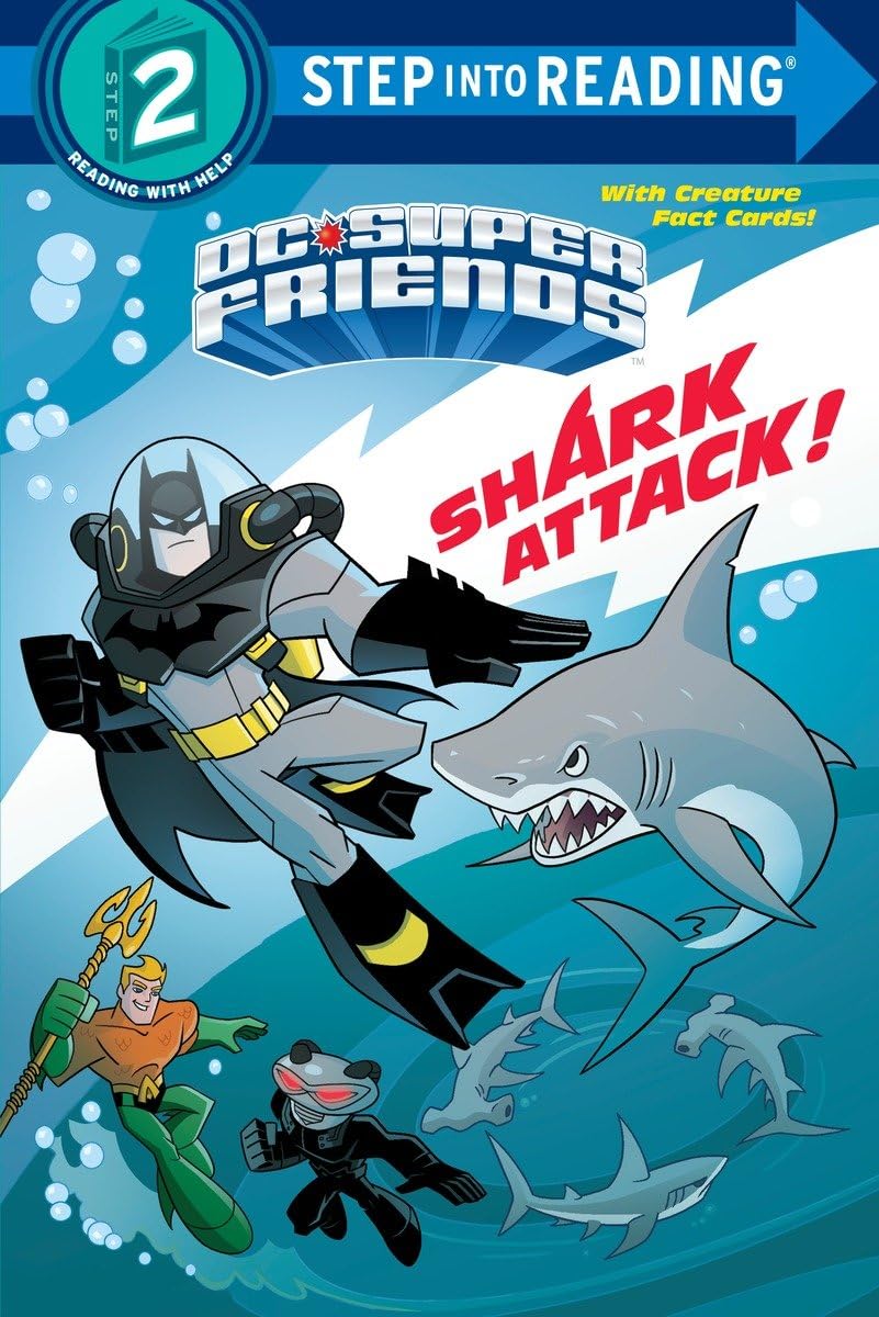 Shark Attack! (DC Super Friends) (Step into Reading) - 2430