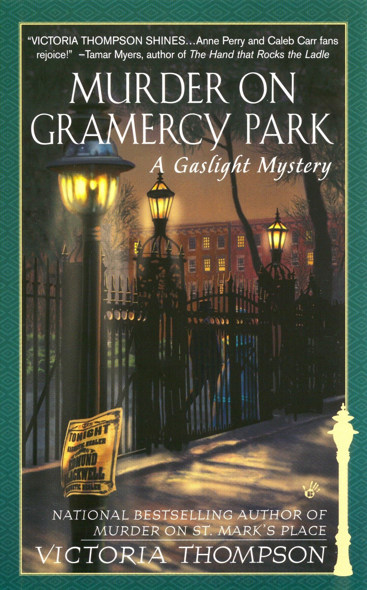 Murder on Gramercy Park: A Gaslight Mystery - 3804