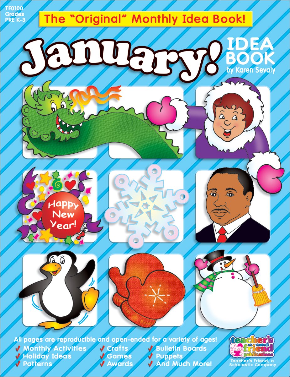 January Monthly Idea Book (The "Original" Monthly Idea Book) - 9927
