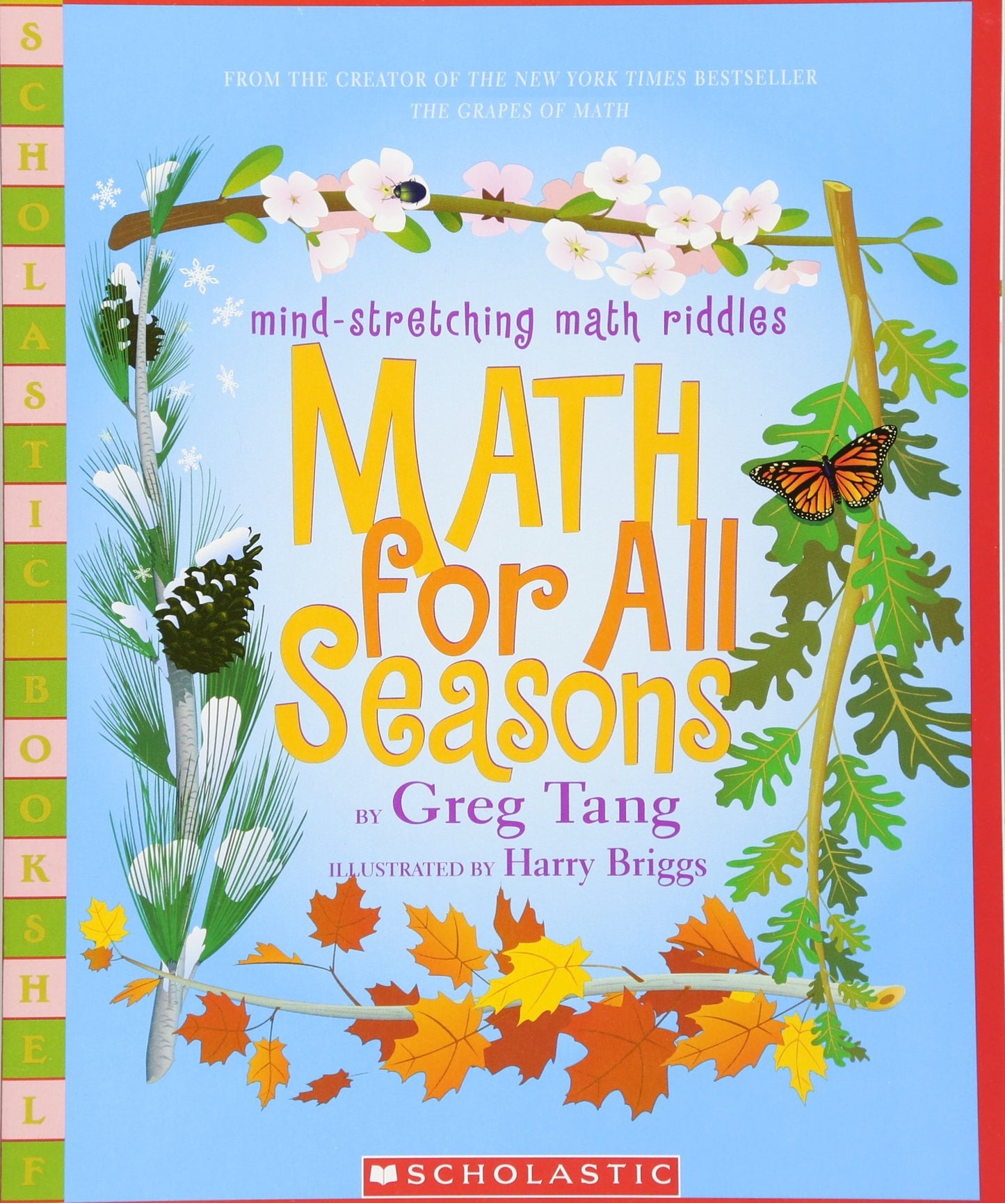 Math For All Seasons: Mind-Stretching Math Riddles (Scholastic Bookshelf) - 5450