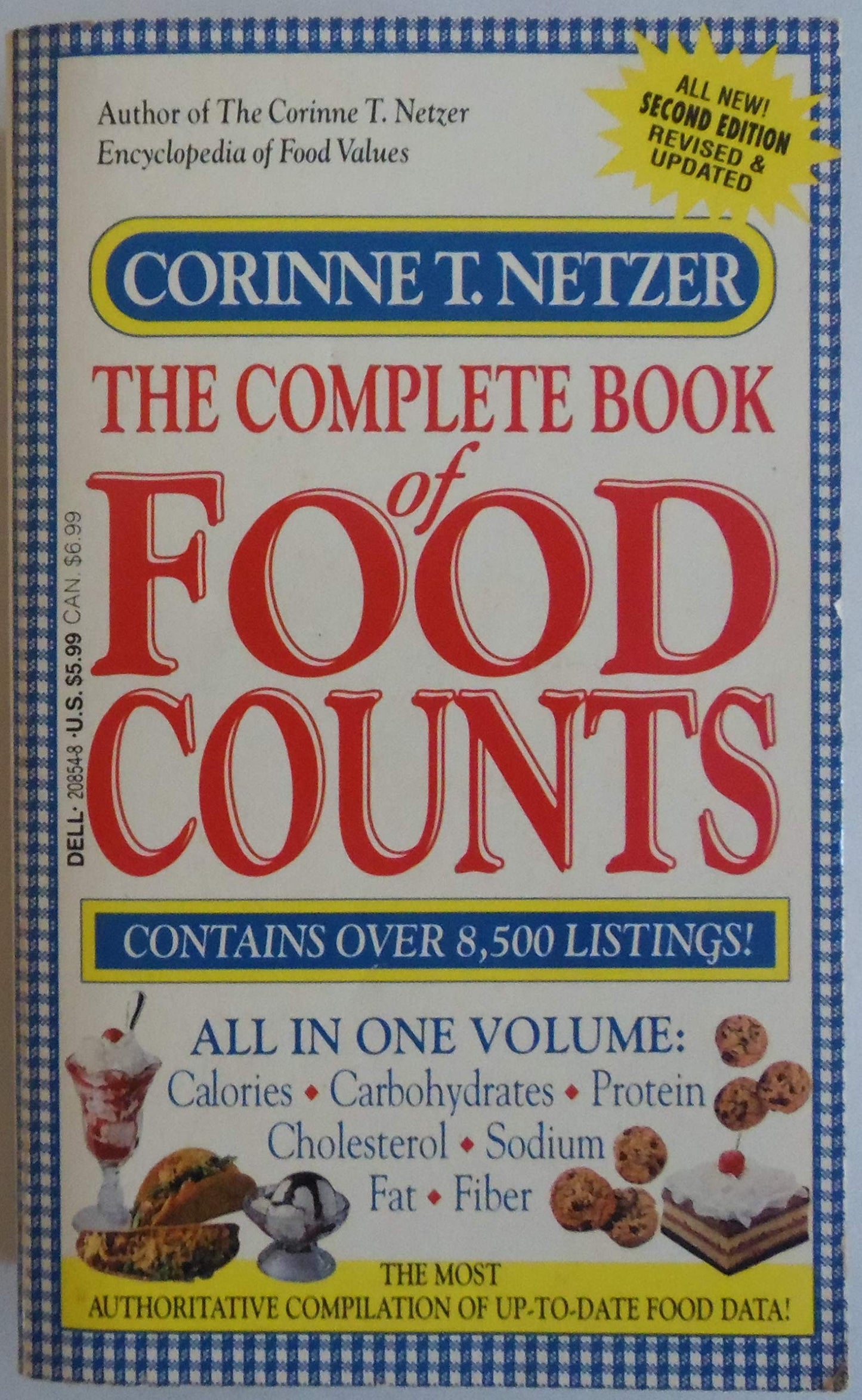 The Complete Book of Food Counts, Revised Edition - 9162
