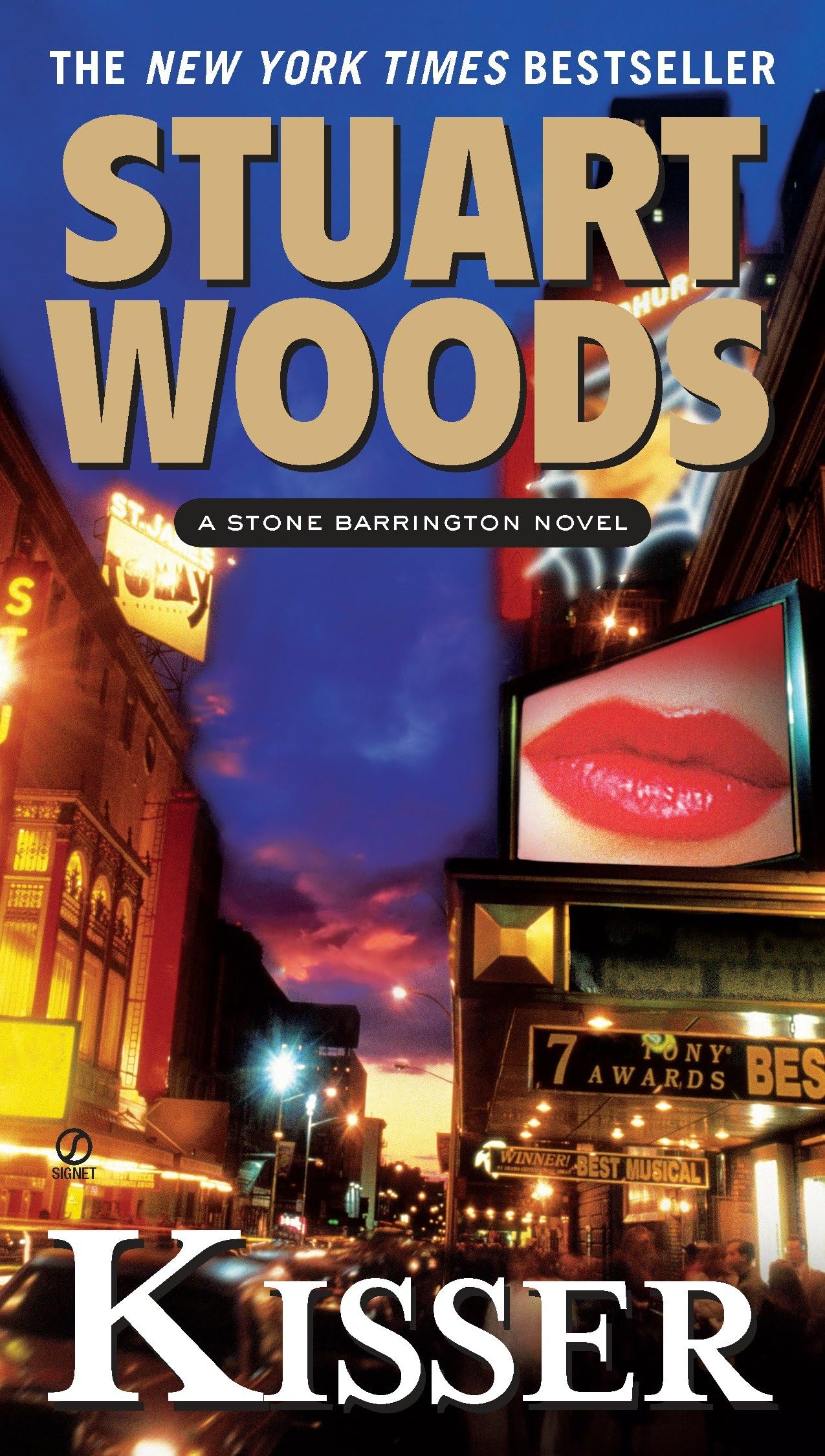 KISSER: A STONE BARRINGTON NOVEL