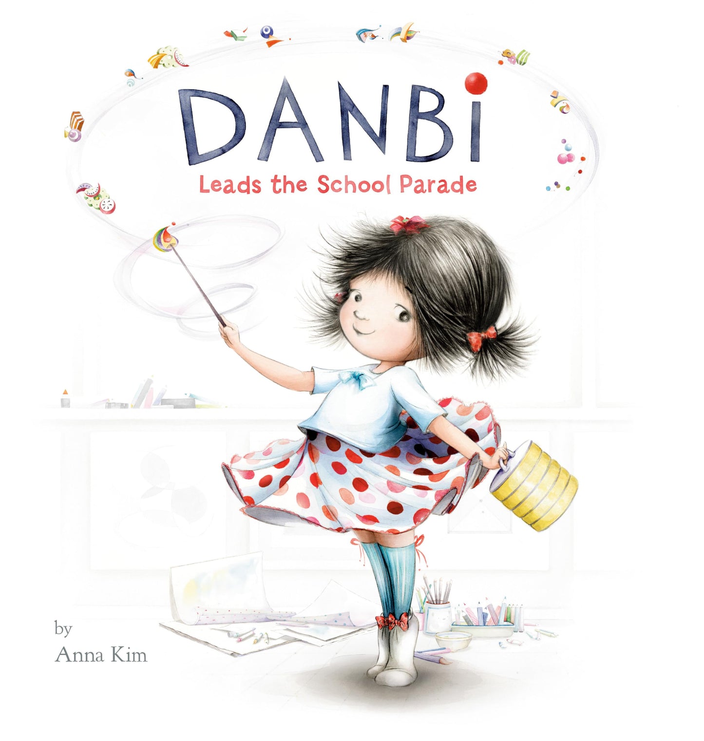 Danbi Leads the School Parade - 3844
