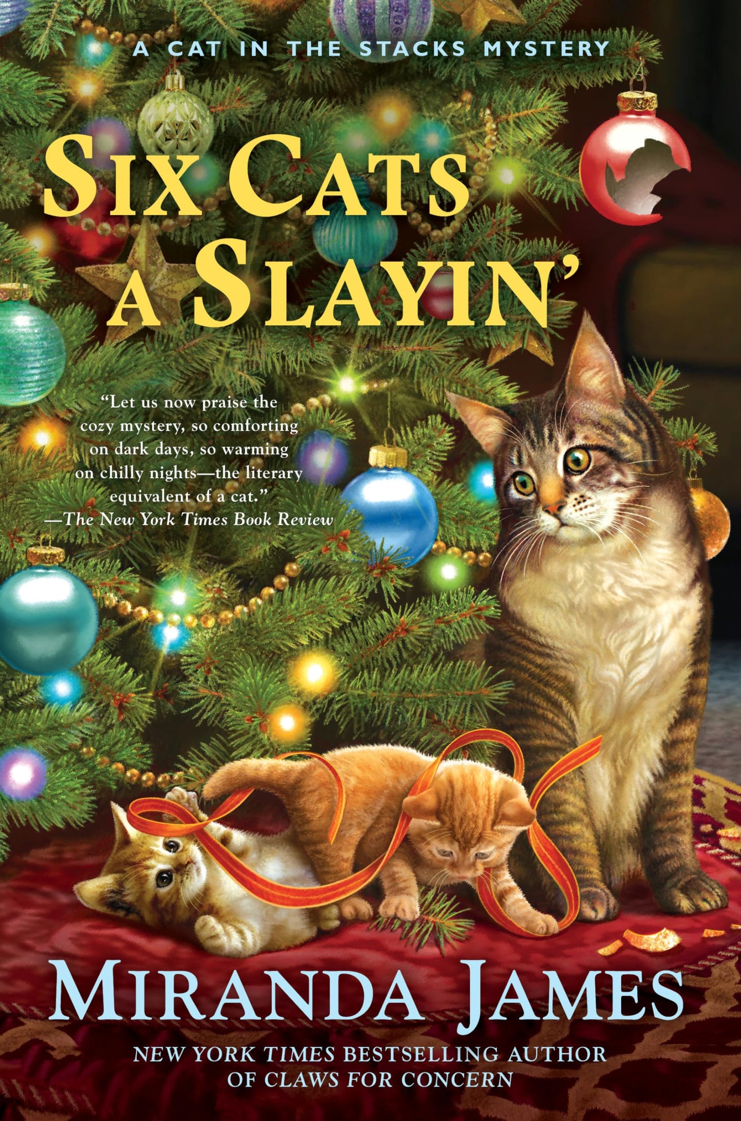 Six Cats a Slayin' (A Cat in the Stacks Mystery, 10)
