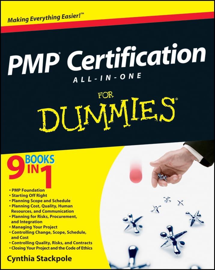 PMP Certification All-In-One Desk Reference For Dummies - 5013