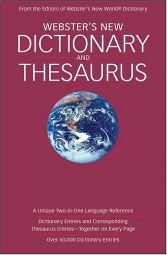 Webster's New Dictionary and Thesaurus