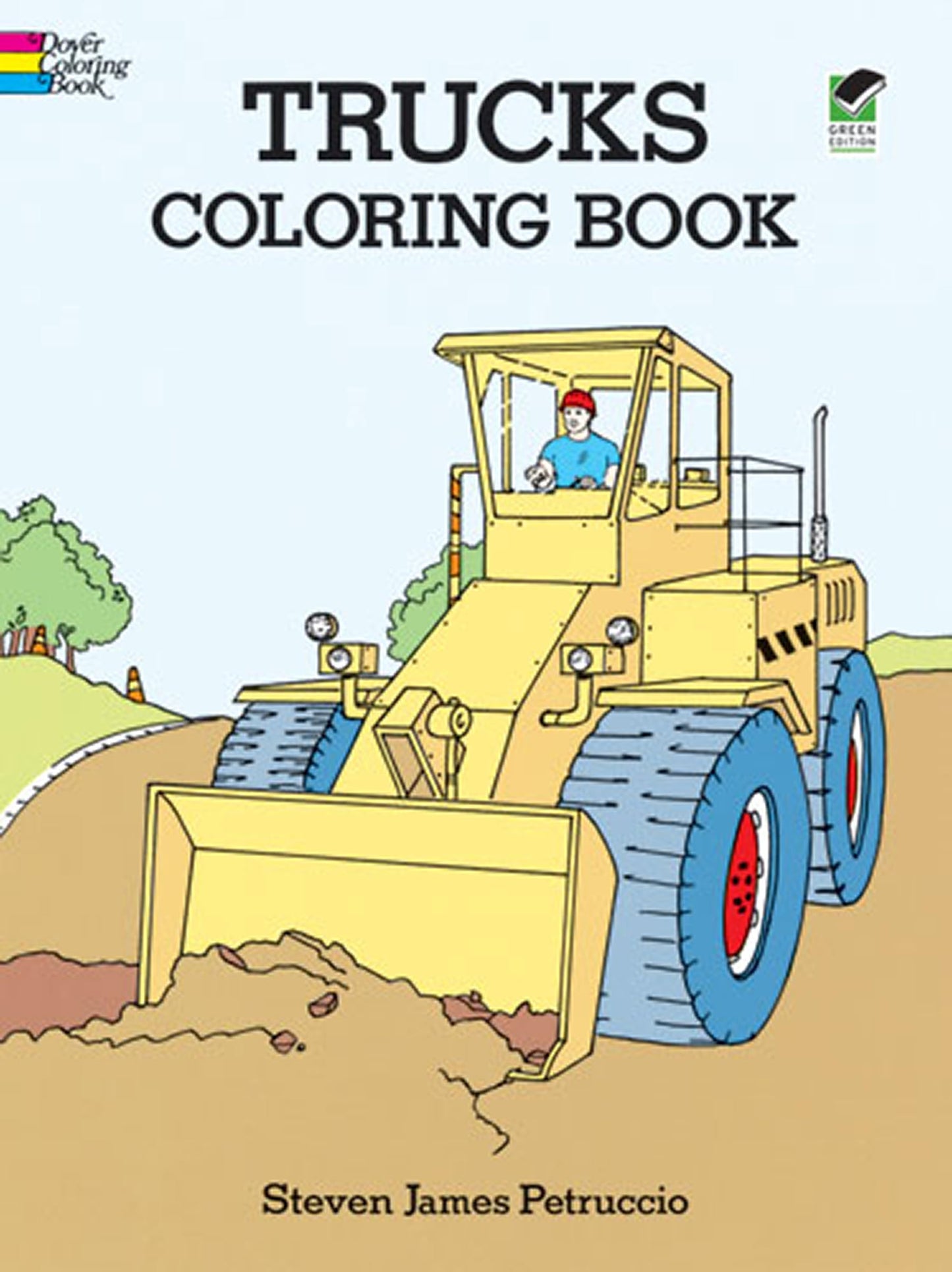 Trucks Coloring Book (Dover Planes Trains Automobiles Coloring)