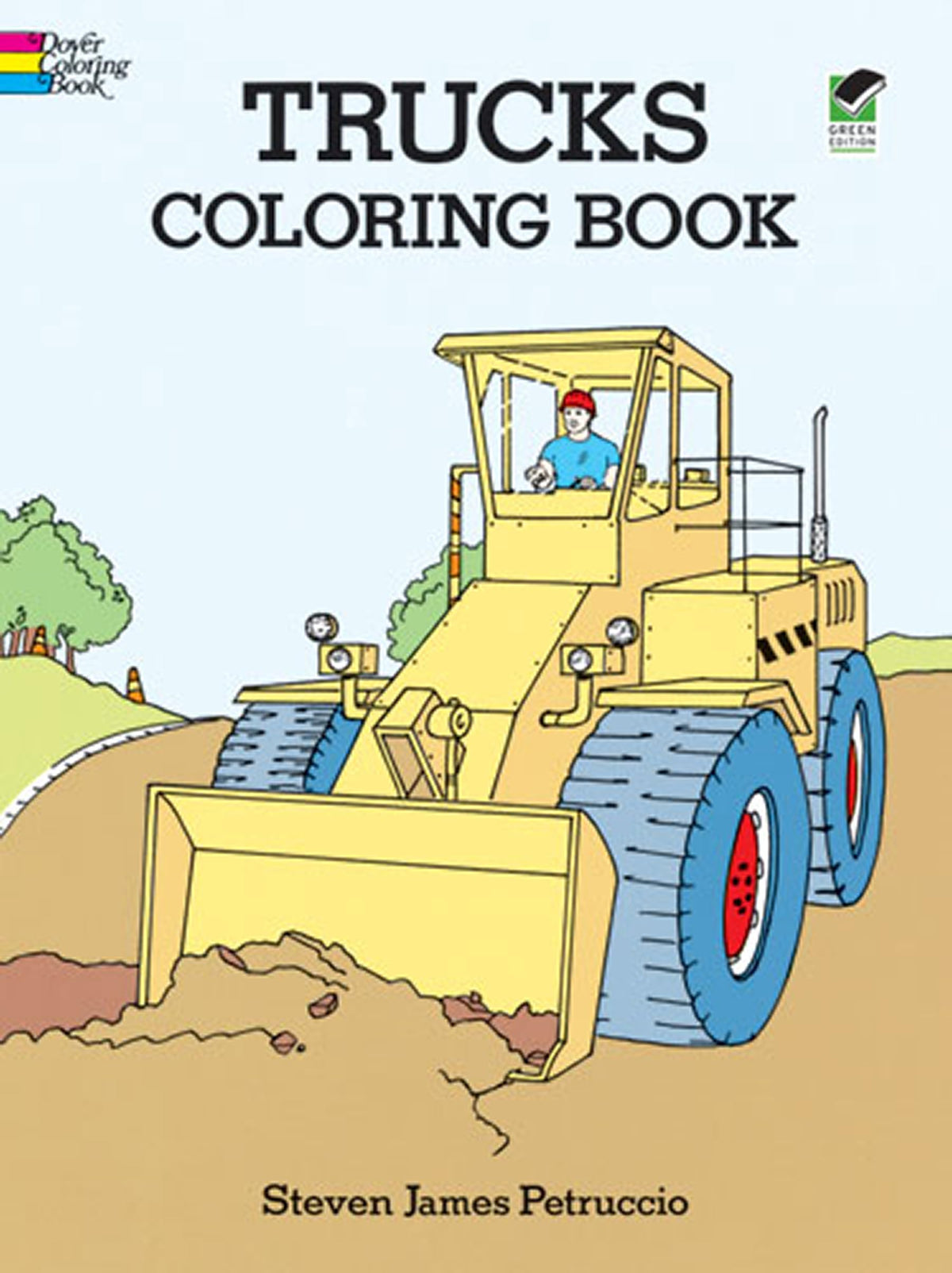 Trucks Coloring Book (Dover Planes Trains Automobiles Coloring)