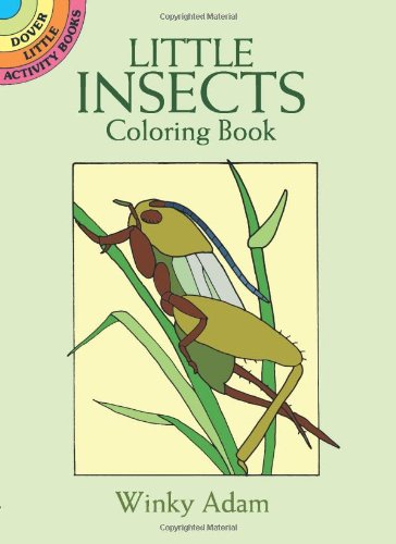 Little Insects Coloring Book (Dover Little Activity Books)