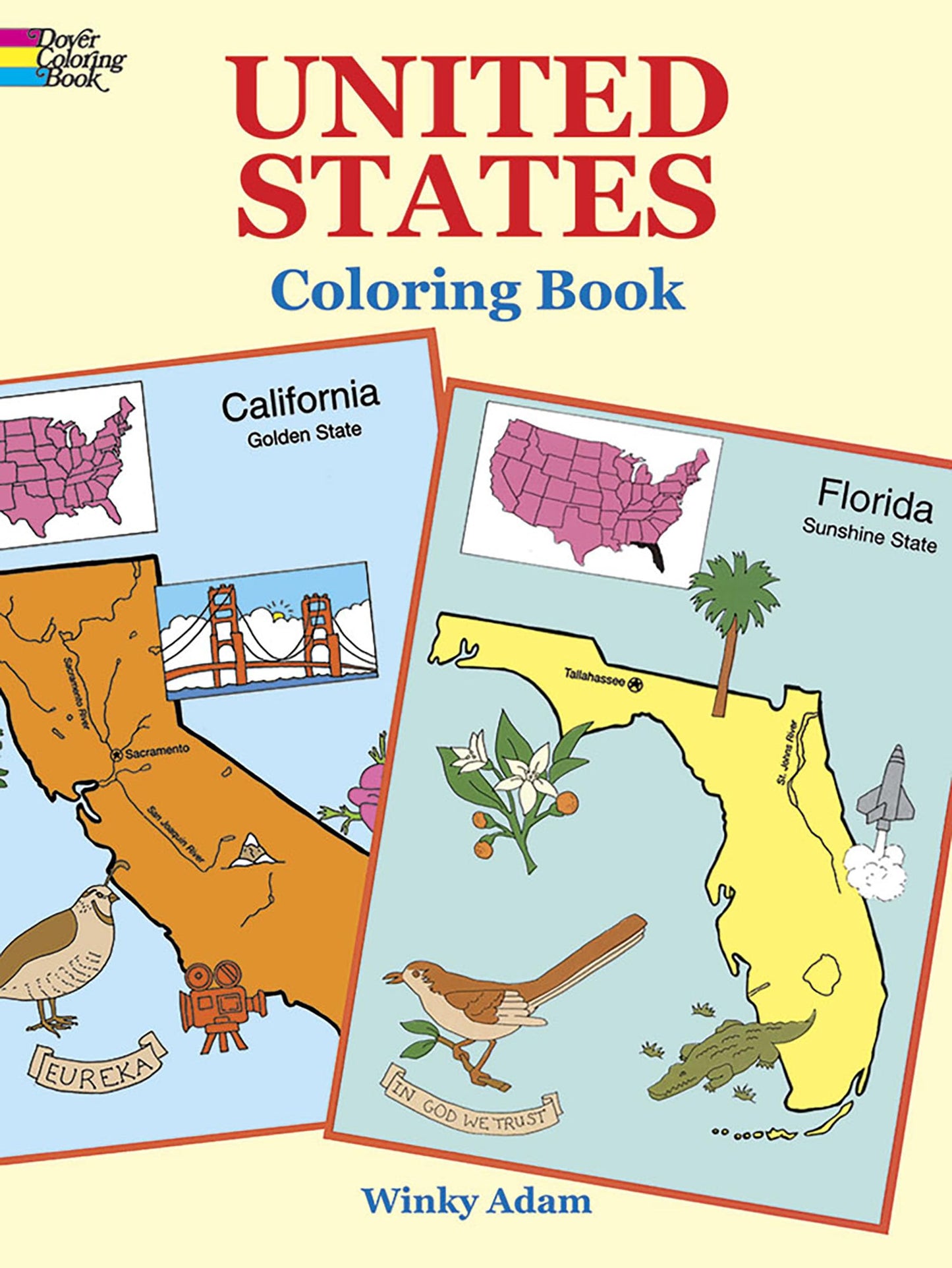 UNITED STATES COLORING BOOK (DOV - 383