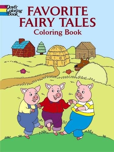 Favorite Fairy Tales Coloring Book (Dover Classic Stories Coloring Book) - 3833