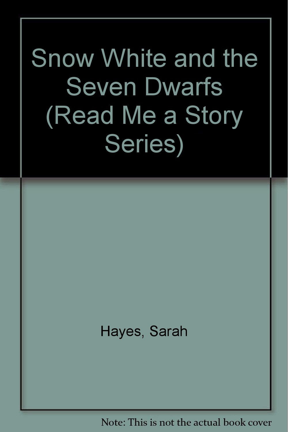 Snow White and the Seven Dwarfs Read Me a Story (Read Me a Story Series)