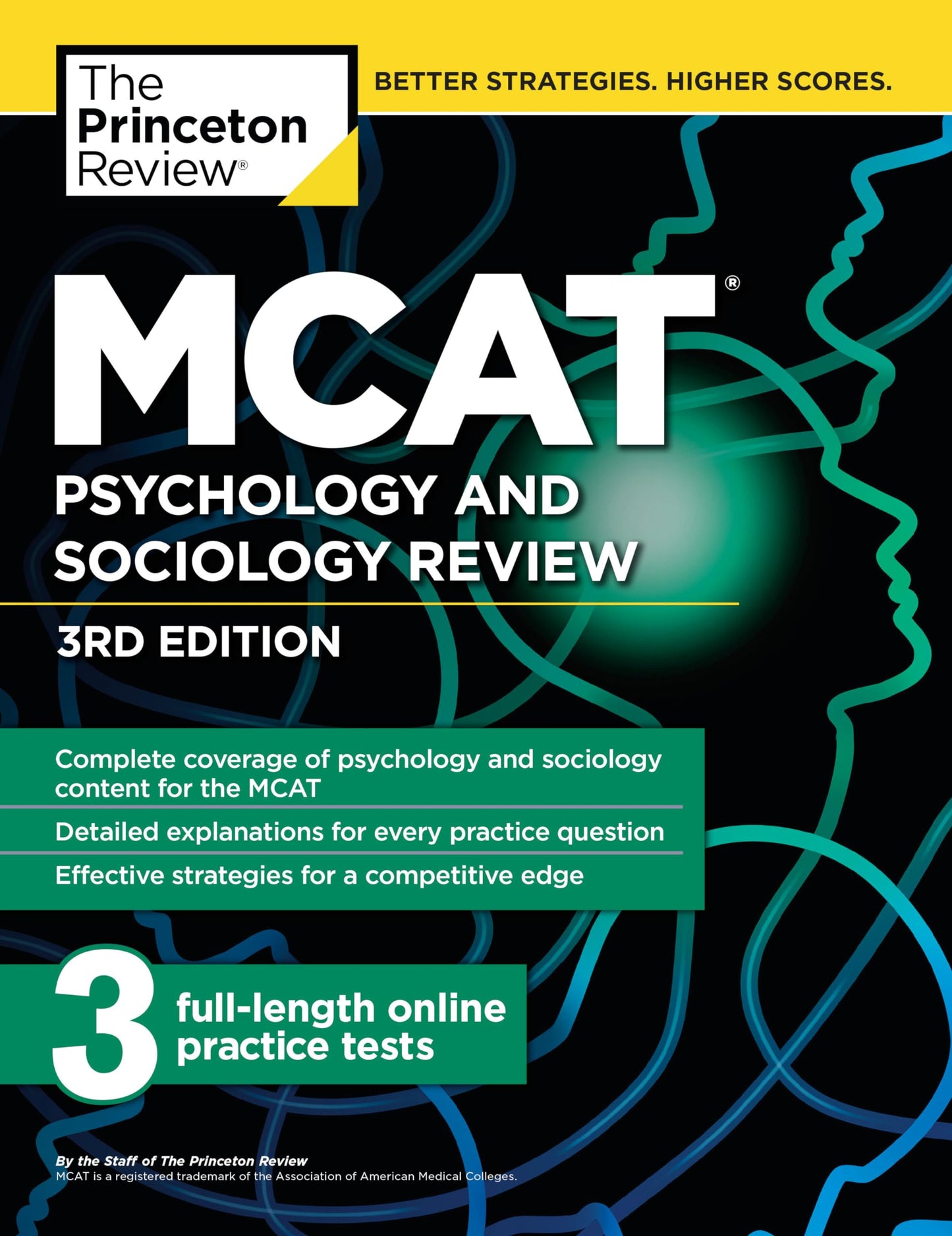 MCAT Psychology and Sociology Review, 3rd Edition: Complete Behavioral Sciences Content Review + Practice Tests (Graduate School Test Preparation) - 9585