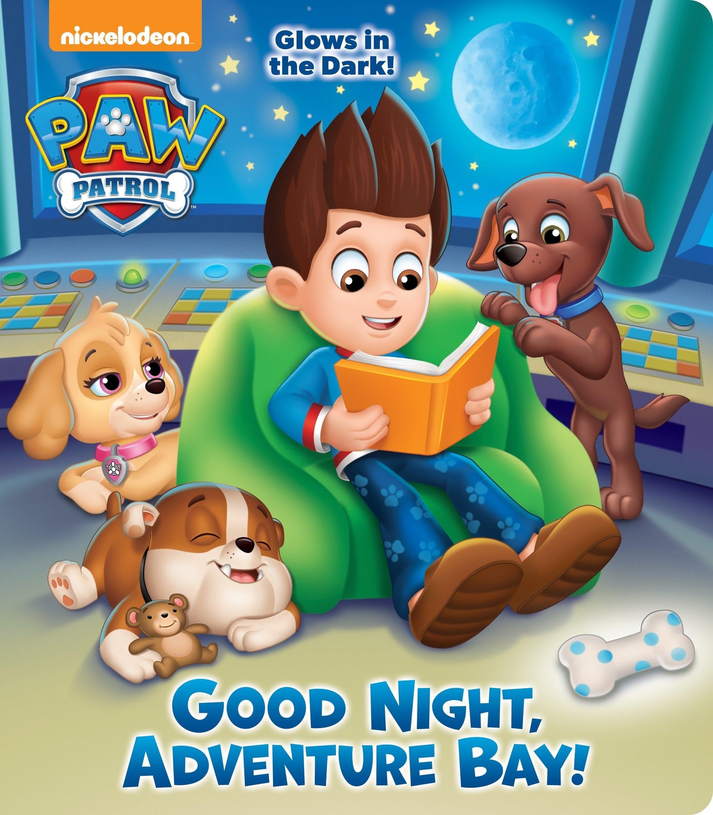 Good Night, Adventure Bay! (PAW Patrol) (Paw Patrol Glows in the Dark) - 9151