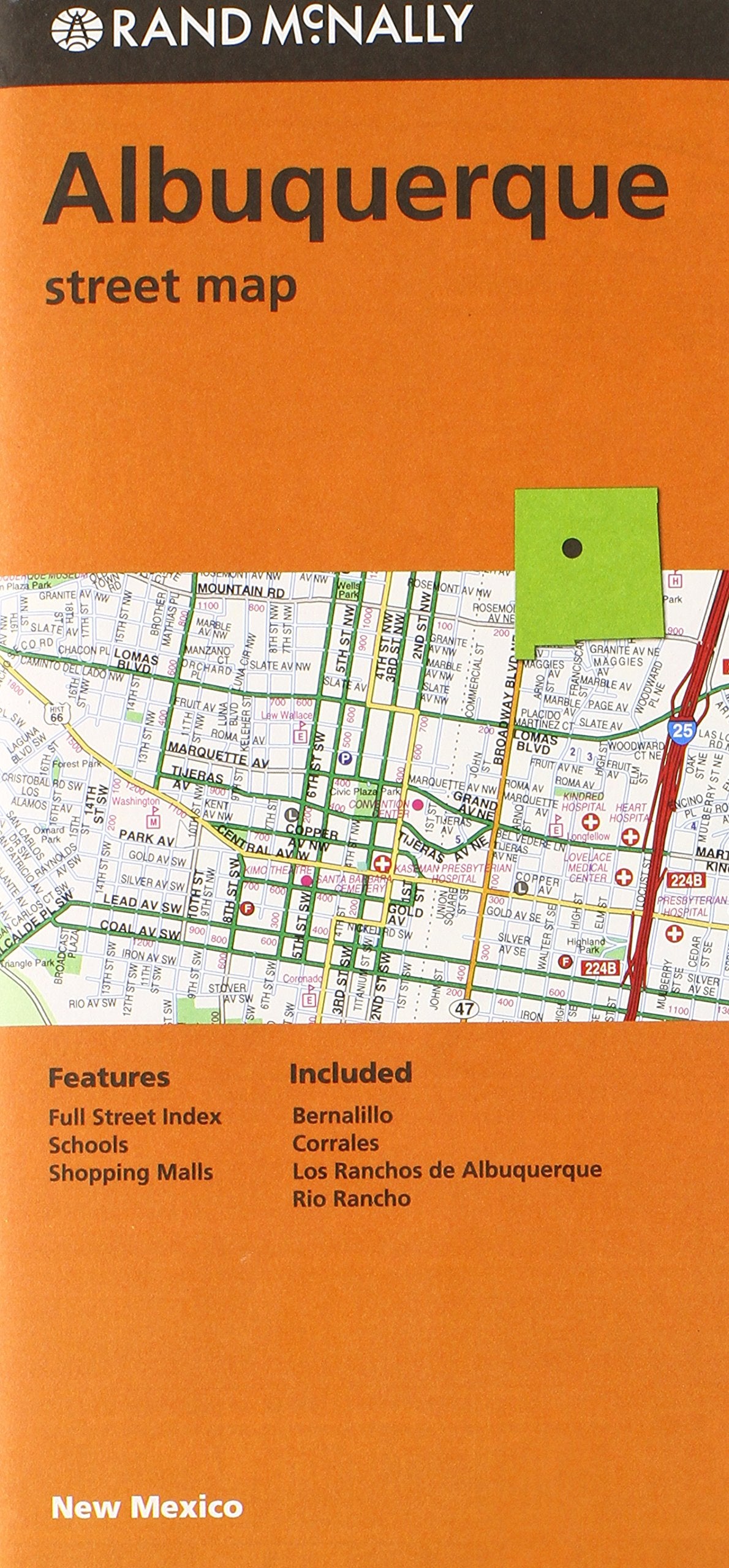 Rand McNally Albuquerque Street Map - 6150