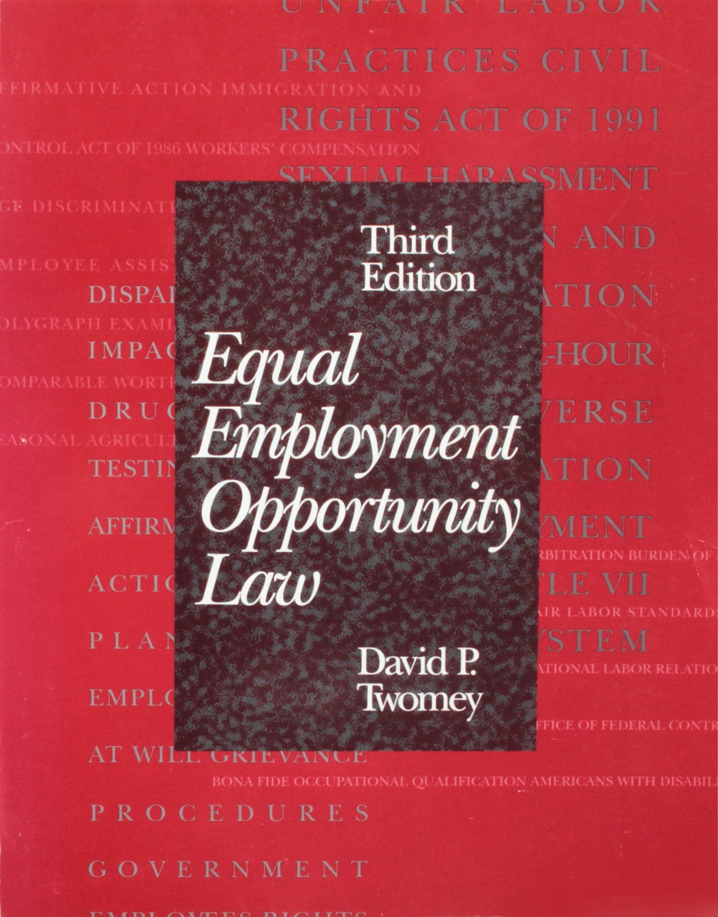 Equal Employment Opportunity Law