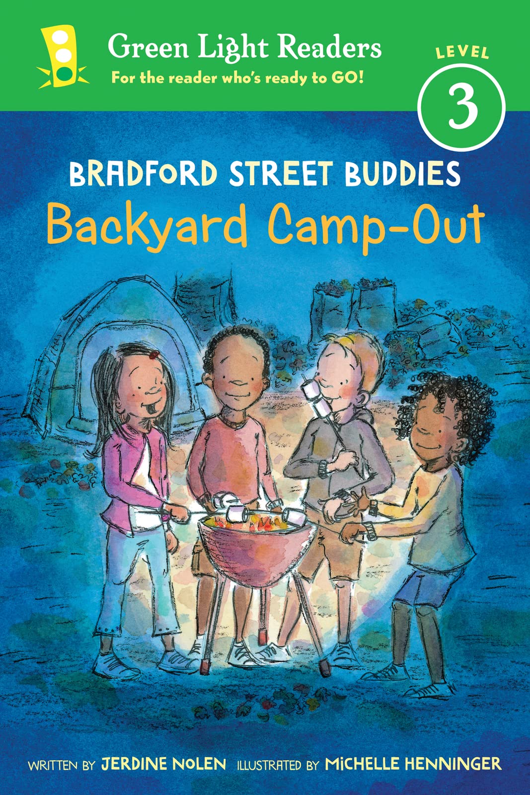 Bradford Street Buddies: Backyard Camp-Out: A Fun Adventure About Friends and a Mysterious Visitor for Kids (Ages 6-9) (Green Light Readers Level 3)