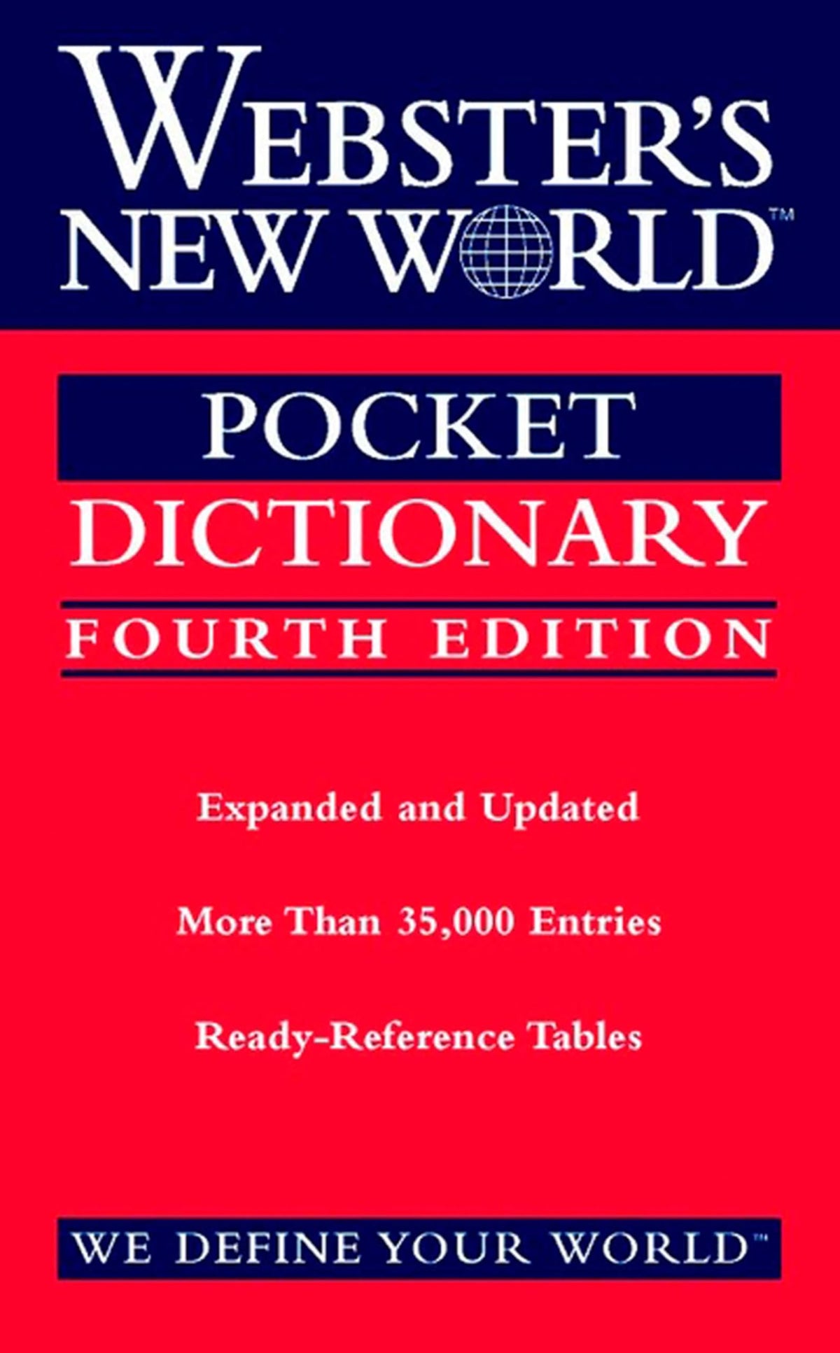Webster's New World Pocket Dictionary: A compact reference with 37,000+ entries, clear definitions, and updated supplements for quick everyday look-ups