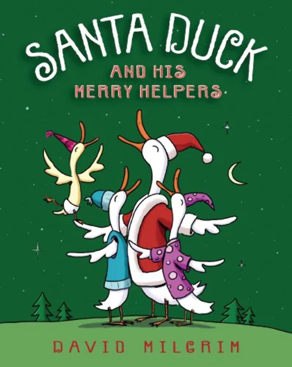 Santa Duck And His Merry Helpers Book and CD