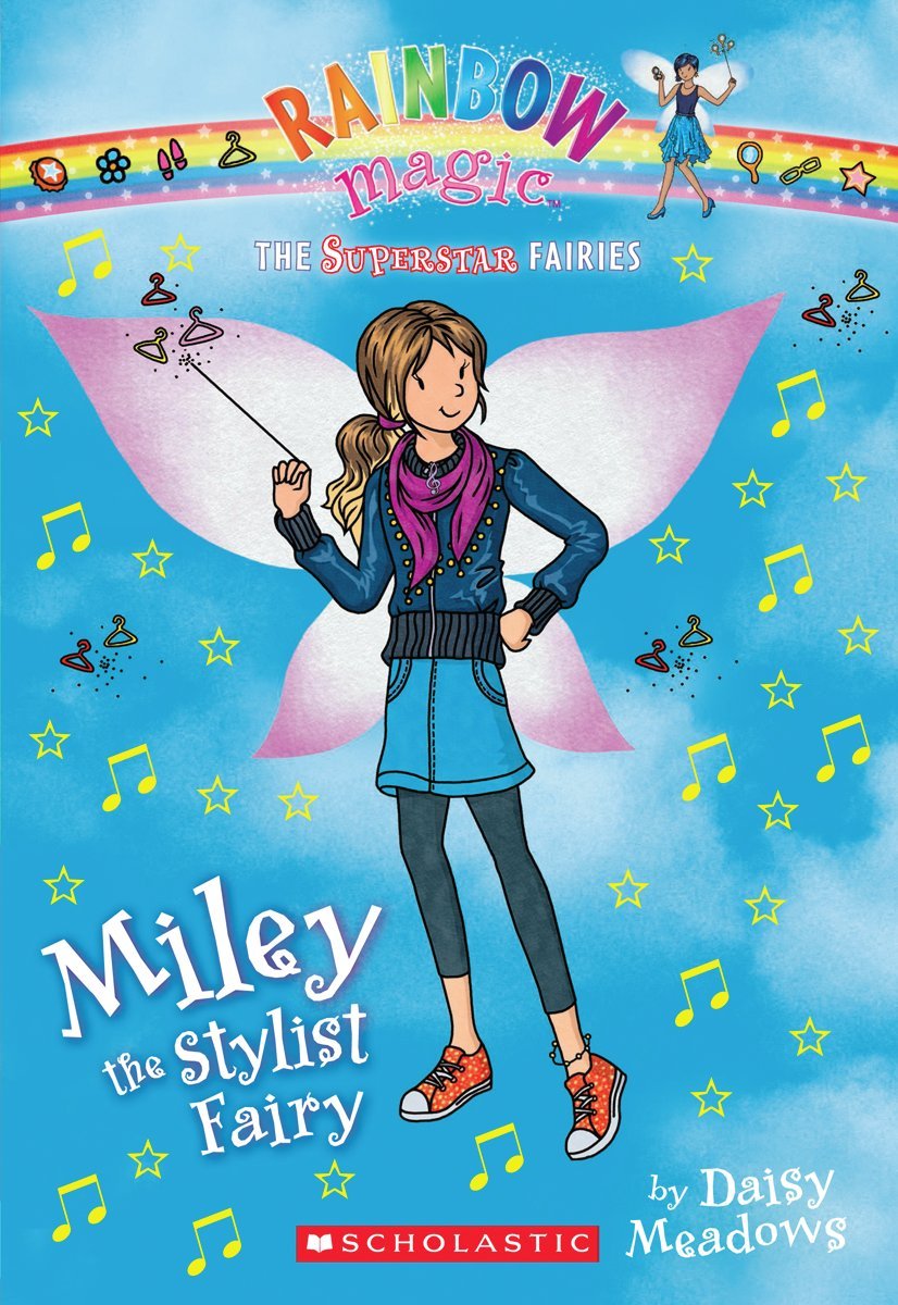 Superstar Fairies #4: Miley the Stylist Fairy: A Rainbow Magic Book