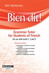 Grammar Tutor Levels 1 - 3 (Bien dit!) (French Edition)