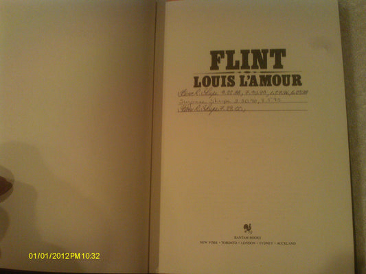 Flint (The Louis L'Amour Collection) - 2952