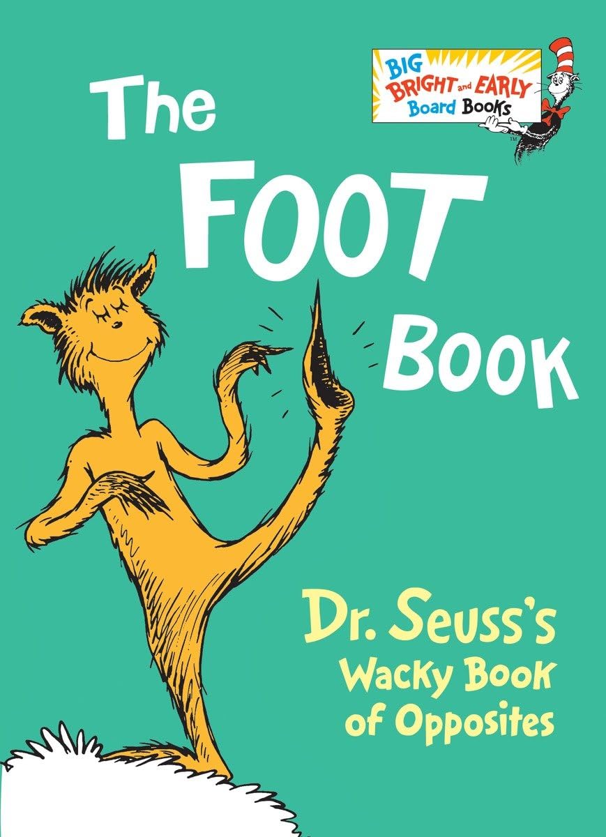 The Foot Book (Big Bright & Early Board Book) - 8465