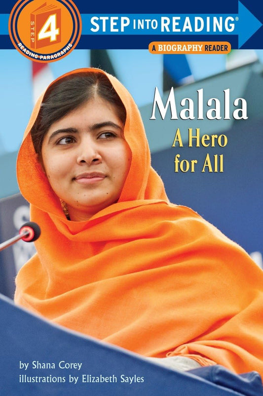Malala: A Hero for All (Step into Reading) - 883