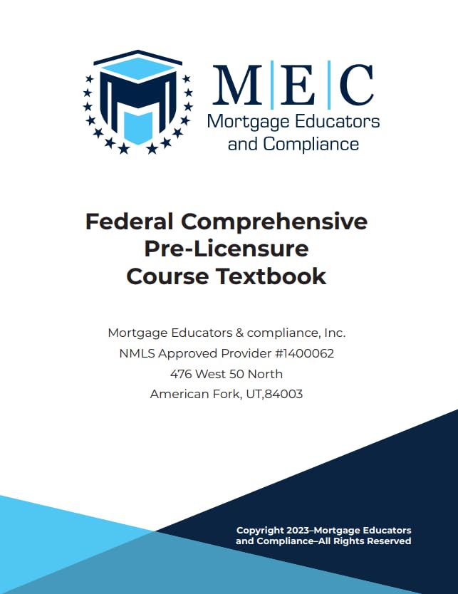 Federal Comprehensive Pre-Licensure Course Textbook