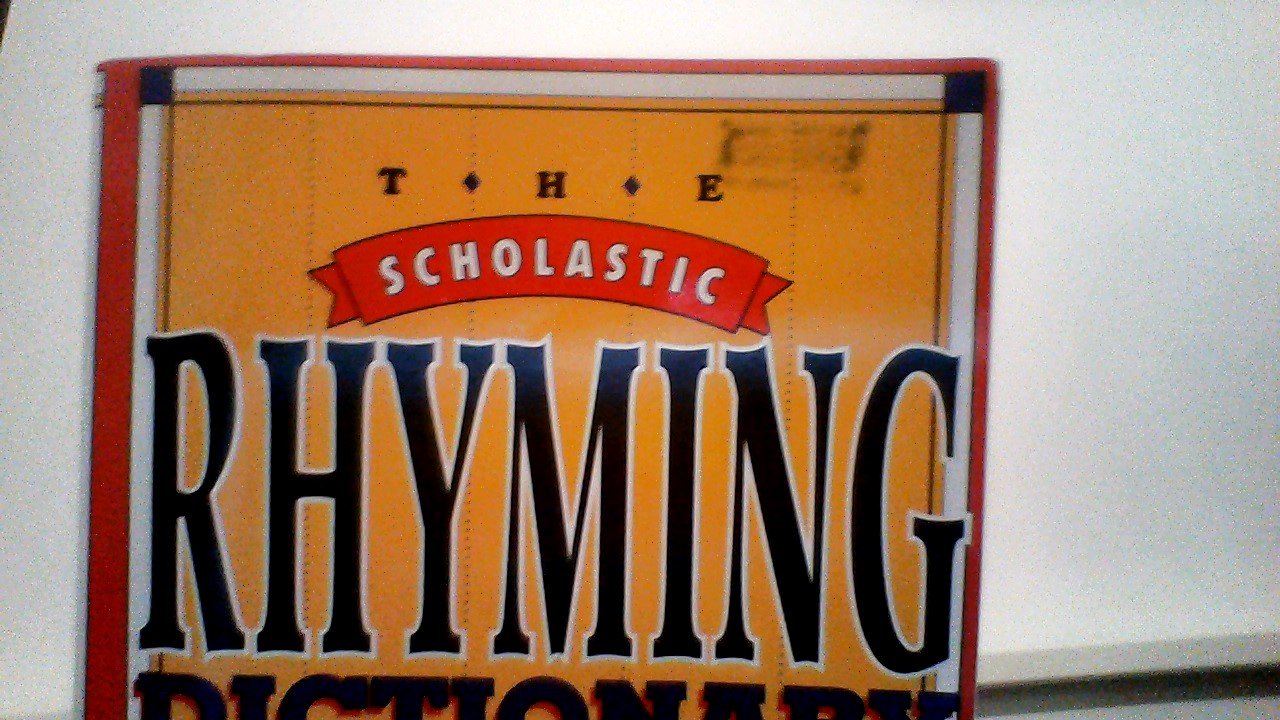 SCHOLASTIC RHYMING DICTIONARY: O