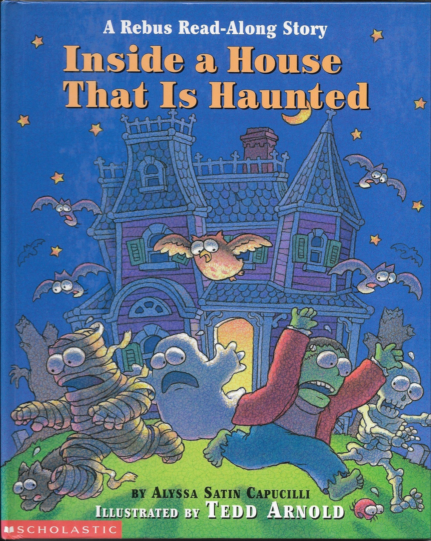 Inside a House That Is Haunted: A Rebus Read-along Story