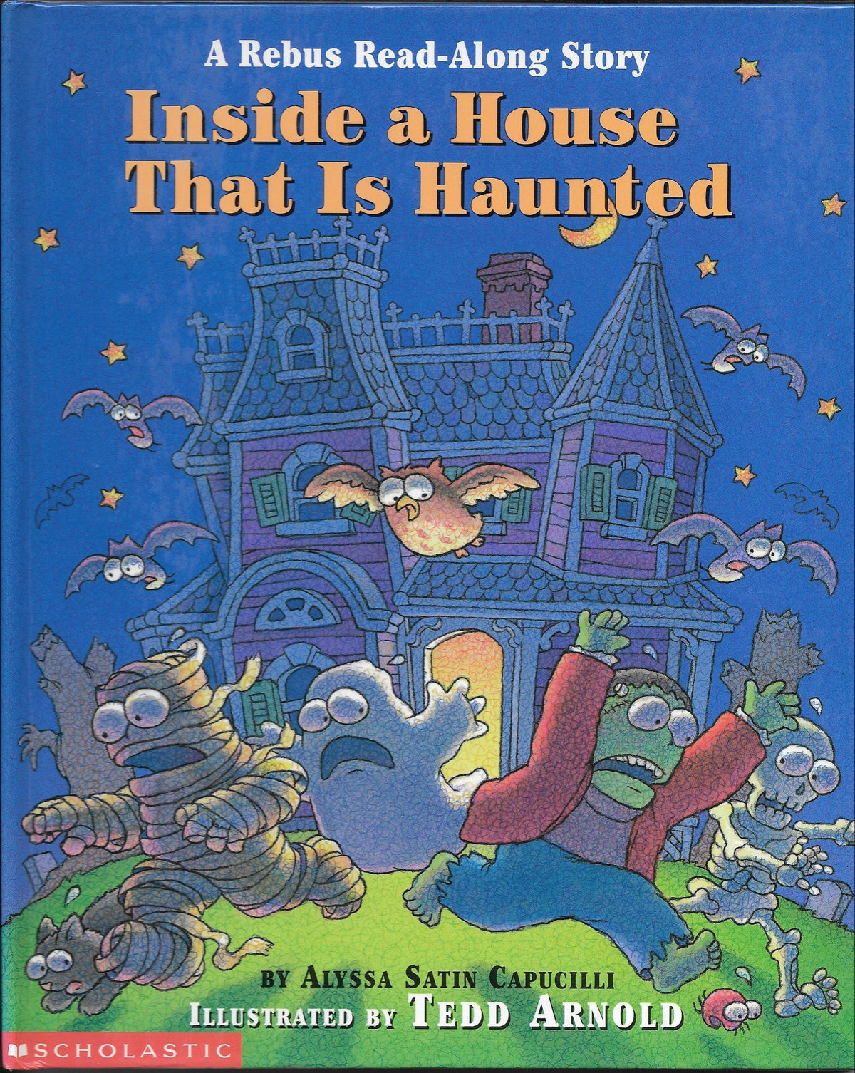 Inside a House That Is Haunted: A Rebus Read-along Story