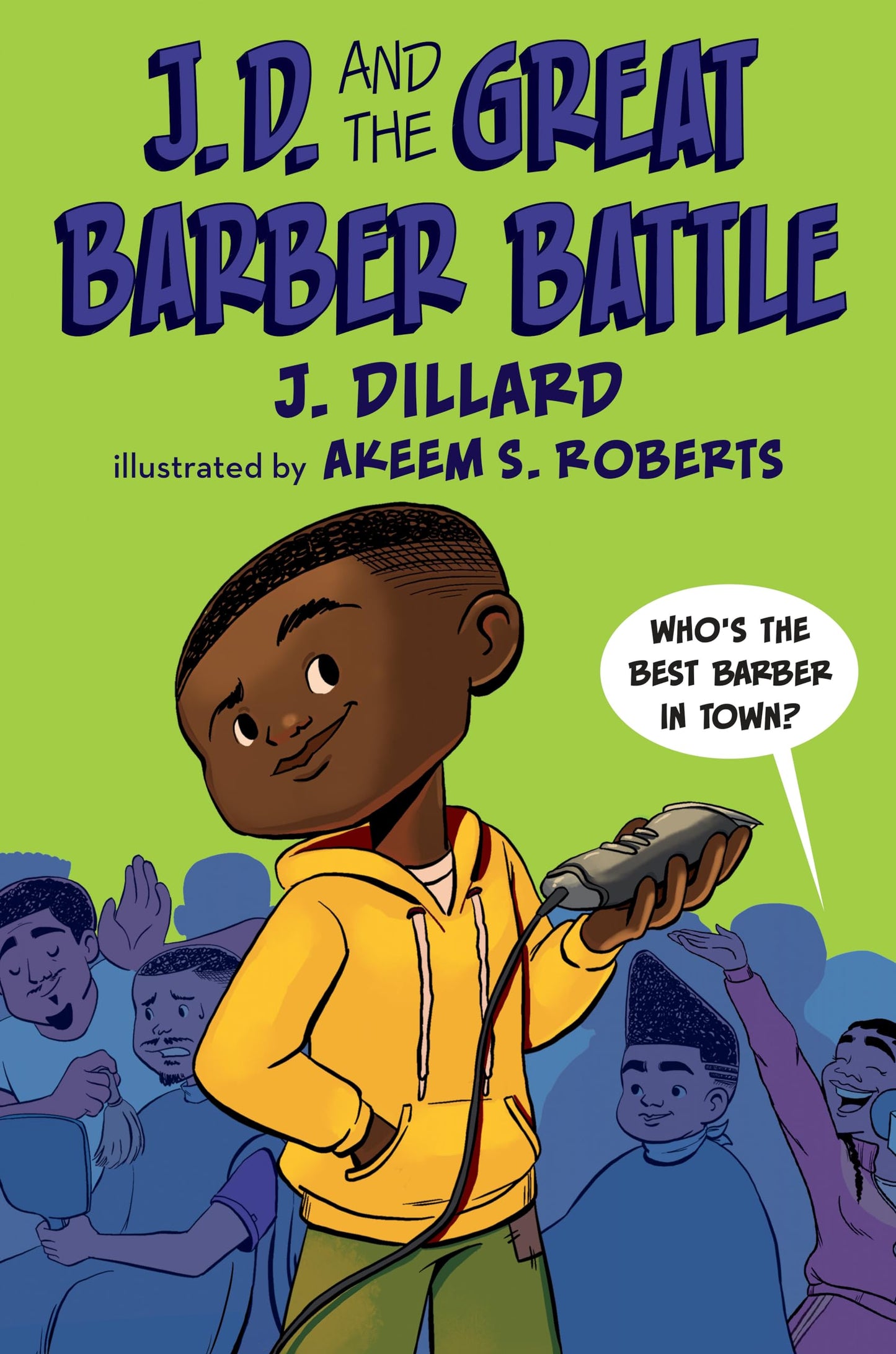 J.D. and the Great Barber Battle (J.D. the Kid Barber) - 1624