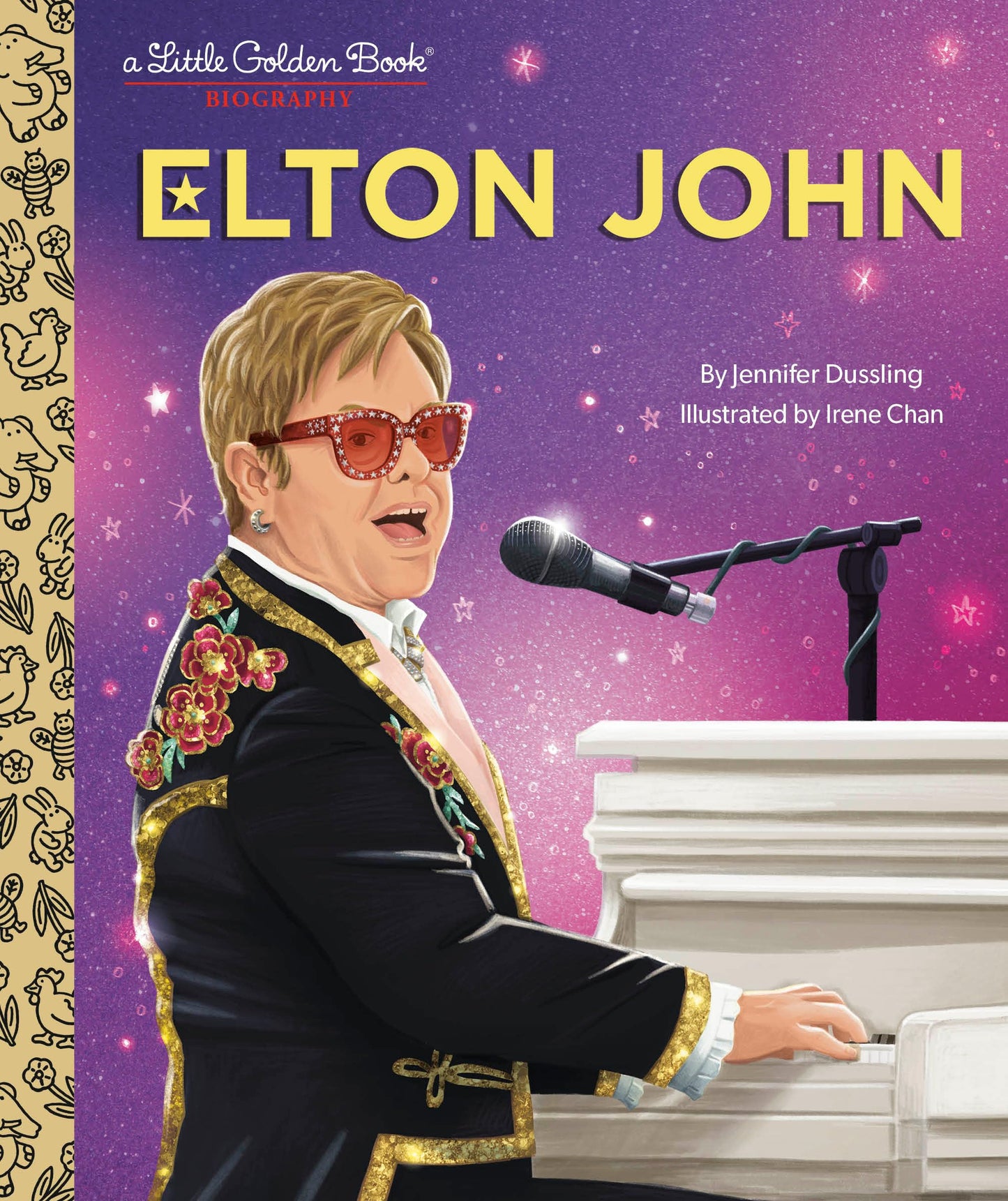 Elton John: A Little Golden Book Biography (Little Golden Book Biographies) - 2665
