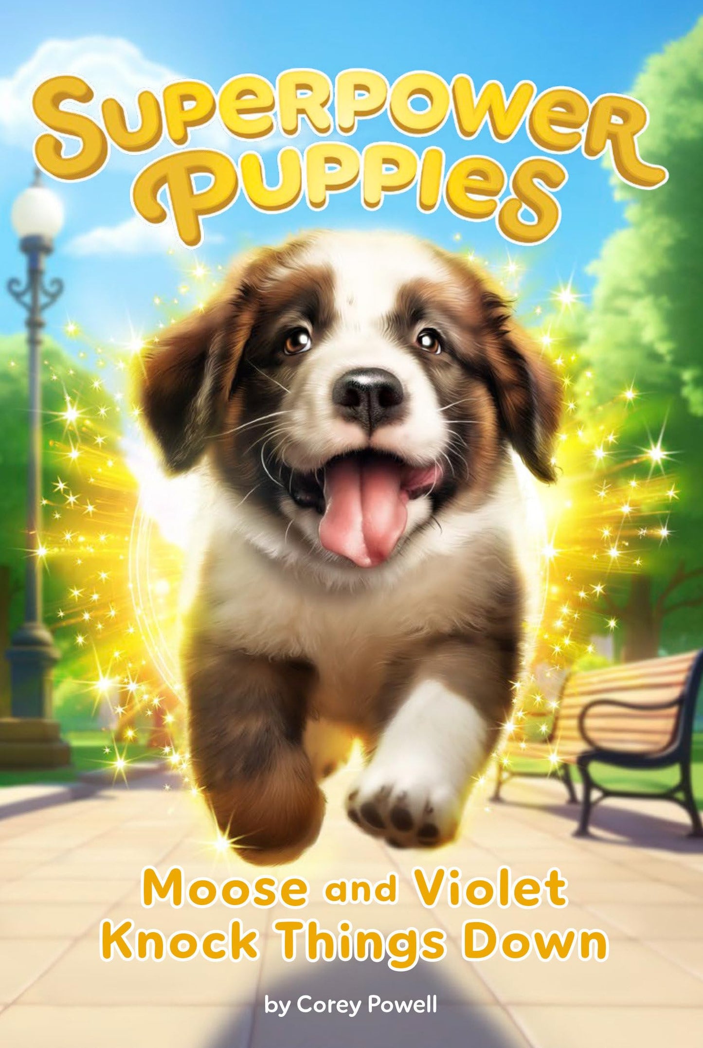 Moose and Violet Knock Things Down #1 (Superpower Puppies)