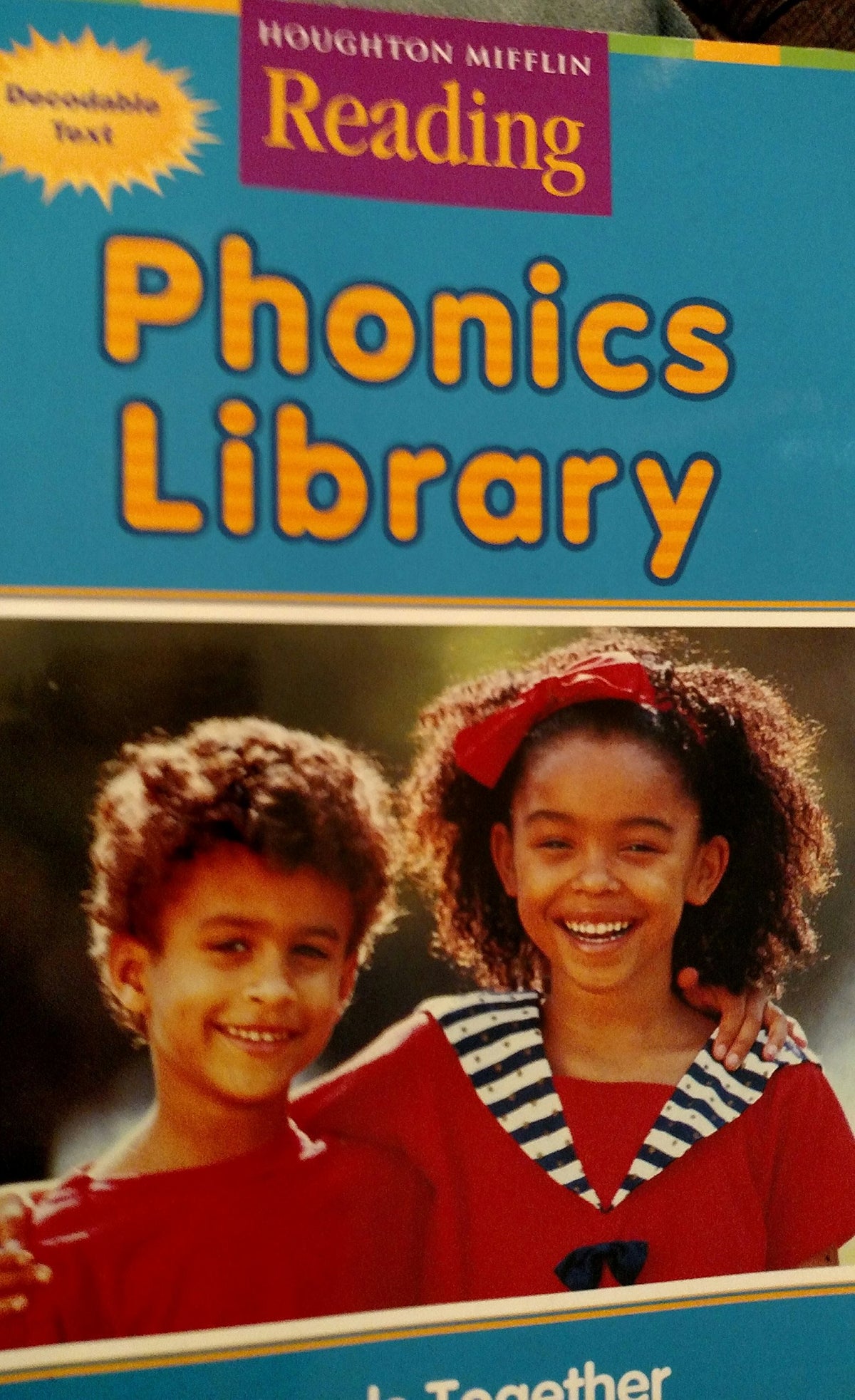 Houghton Mifflin Reading: The Nation's Choice: Phonics Library (3 stories) Grade K