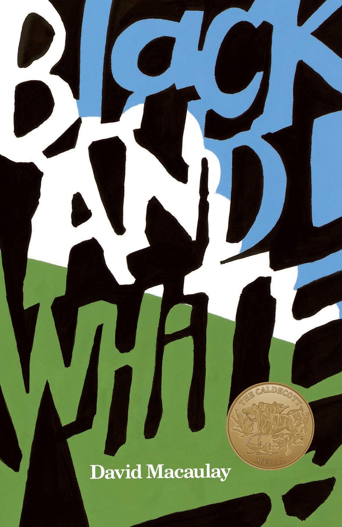 Black and White: A Caldecott Award Winner – A Picture Book with Four Stories in Quadrants for Children (Ages 4-7)