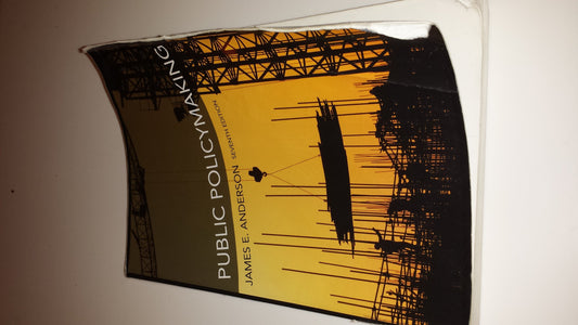 Public Policymaking: An Introduction - 1211