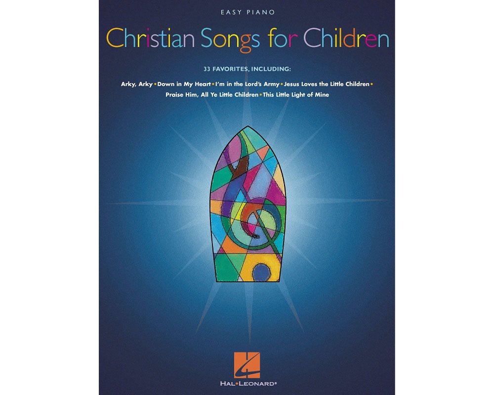 Christian Songs for Children: Easy Piano | Piano Keyboard Songbook with Vocal Melody, Chord Names and Lyrics | 35 Christian Children's Songs for Sunday School, Family Gatherings and Worship