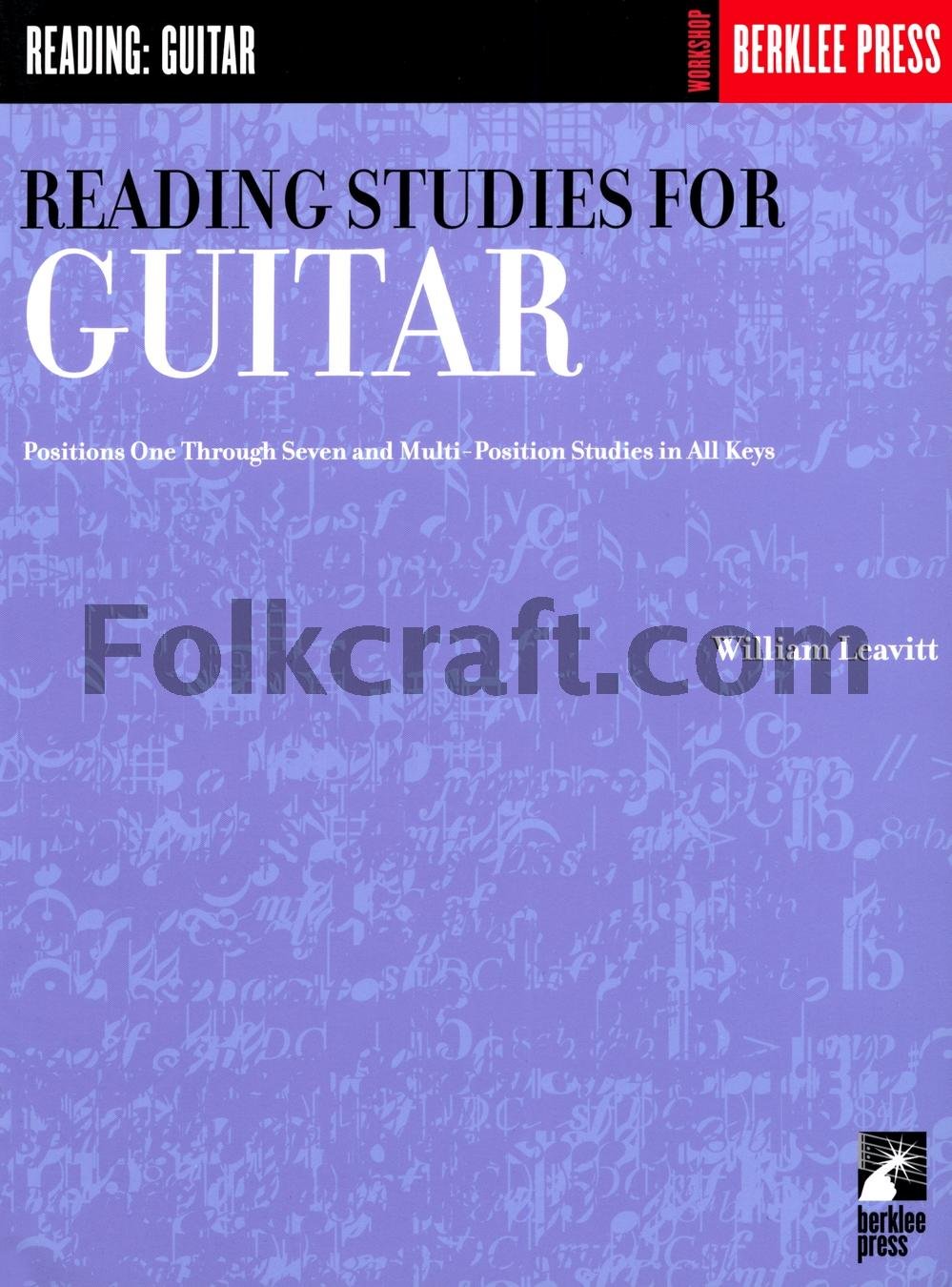 Reading Studies for Guitar: Positions One Through Seven and Multi-Position Studies in All Keys - 5059