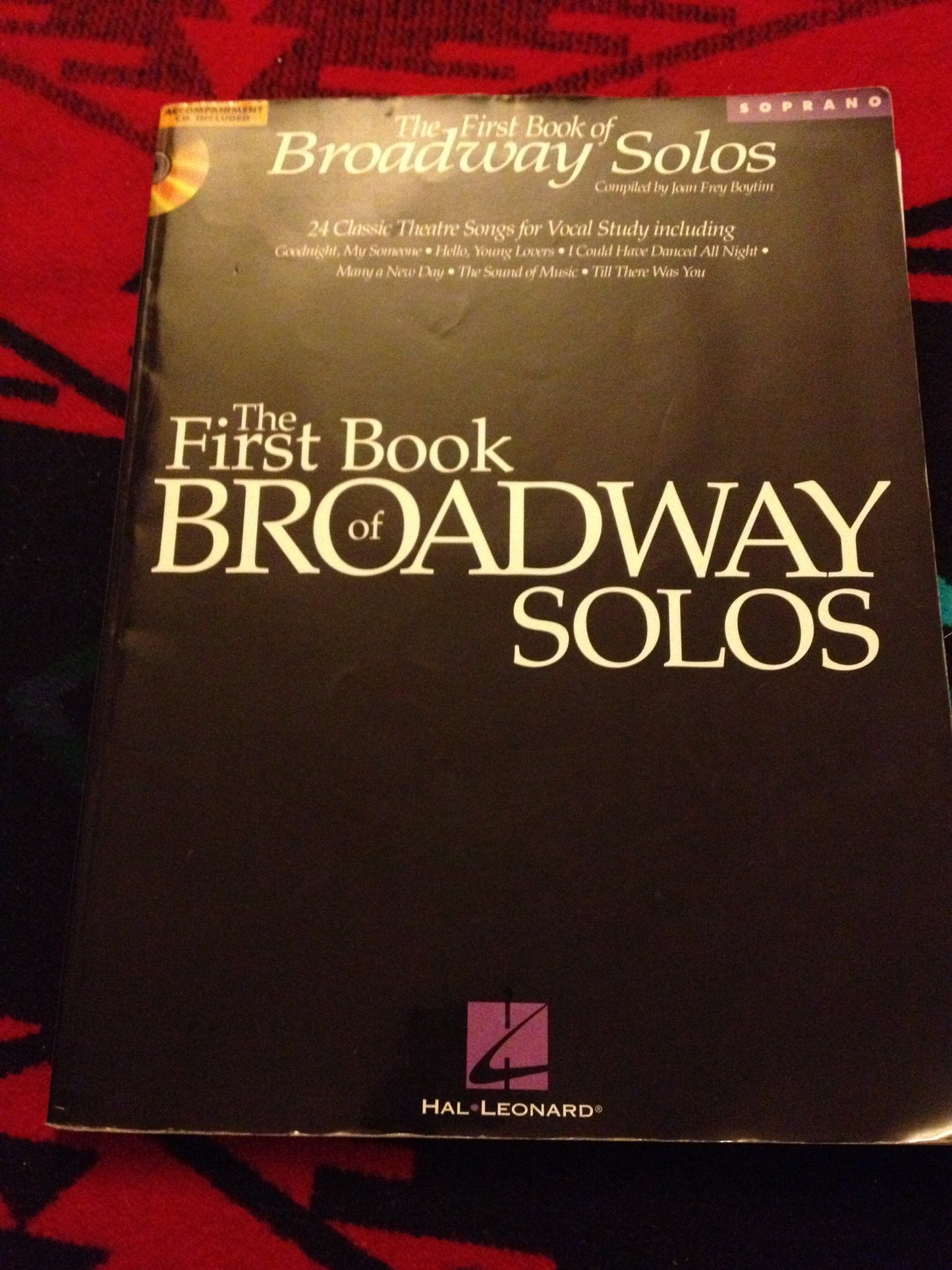 The First Book of Broadway Solos: Soprano (Book & online audio access)
