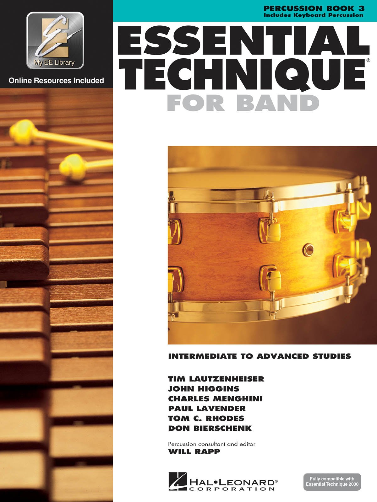Essential Technique for Band – Percussion and Keyboard Percussion | Intermediate to Advanced Studies with EEi | Concert Band Method with Online Resources for Musicians